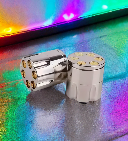 3-teiliger Minni Metall Zerkleinerer Revolver